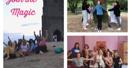 Book now for September Retreat Glastonbury Goddess Women's Retreat for healing & transformation and sacred sites