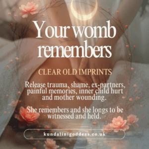 Womb Massage Therapy- First Treatment & Consultation London Kundalini Goddess